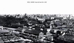 Oran - Marine - Quais du Vieux Port - 1940